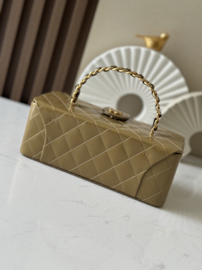 Vintage Quilted Vanity Case “22x10x8.5cm” -037 =2226