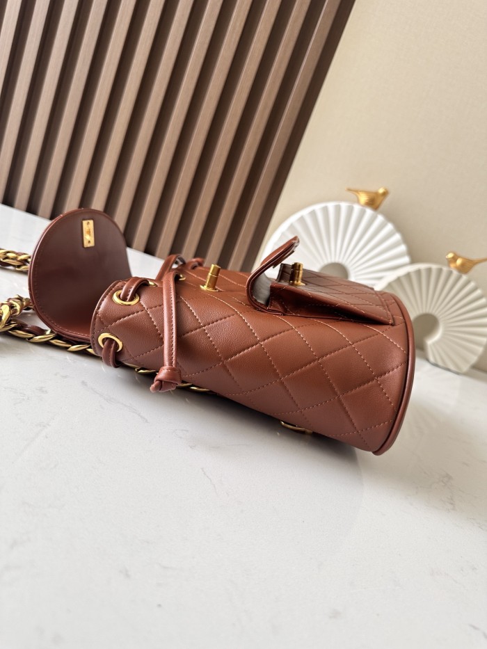 Vintage Mini Backpack Lambskin “21x20.5x10cm” -019 =A2210