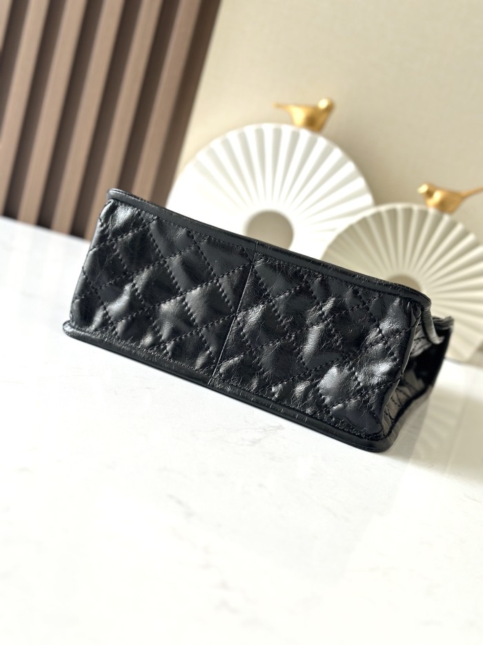 Vintage Flap Tofu Bag Resin Leather “26x23x11cm” -0501 =2225