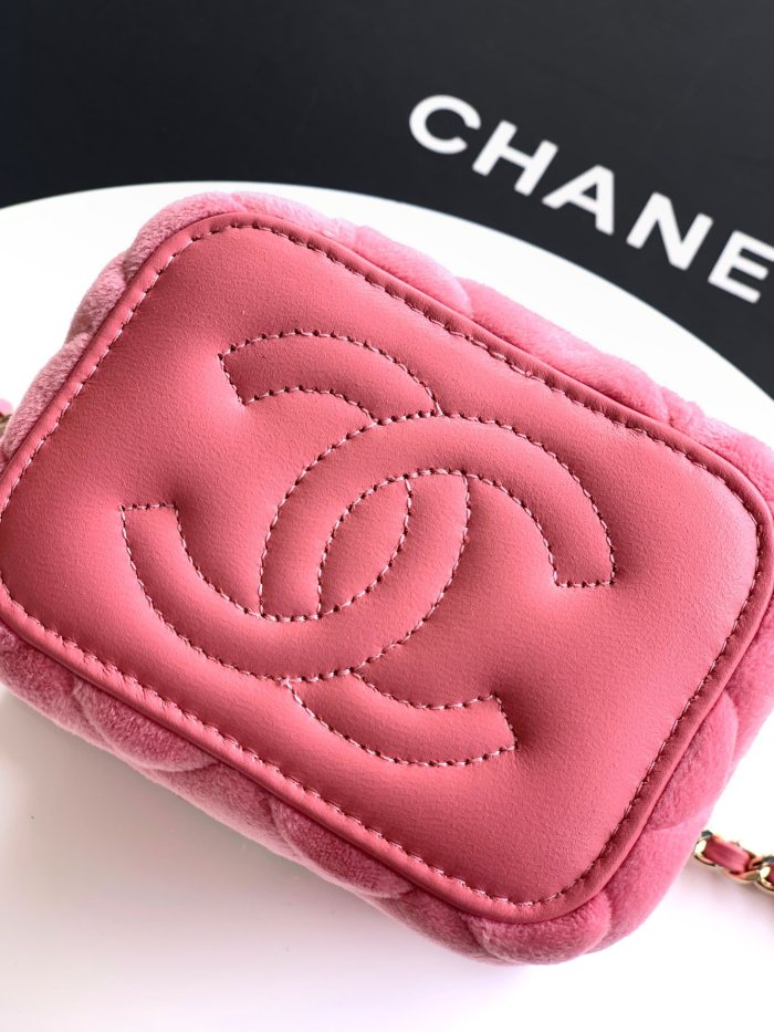 25K Mini Velvet Vanity Case “11x8.5x7cm” -006 =AS5197