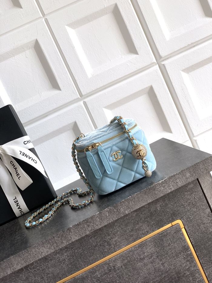 25K Mini Velvet Vanity Case “11x8.5x7cm” -006 =AS5197
