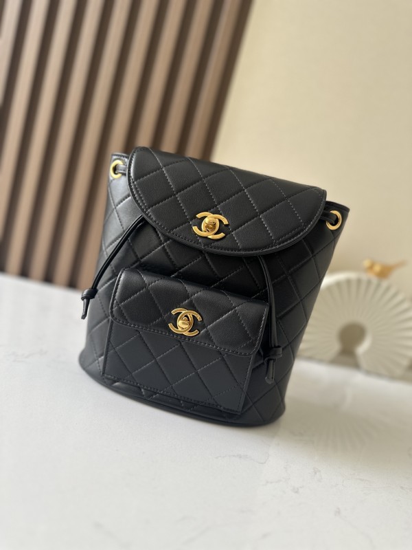 Vintage Mini Backpack Lambskin “21x20.5x10cm” -019 =A2210