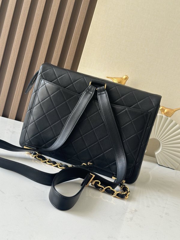 Vintage Classic Flap Maxi Backpack Lambskin “30x21x8cm” -0511 =A2219