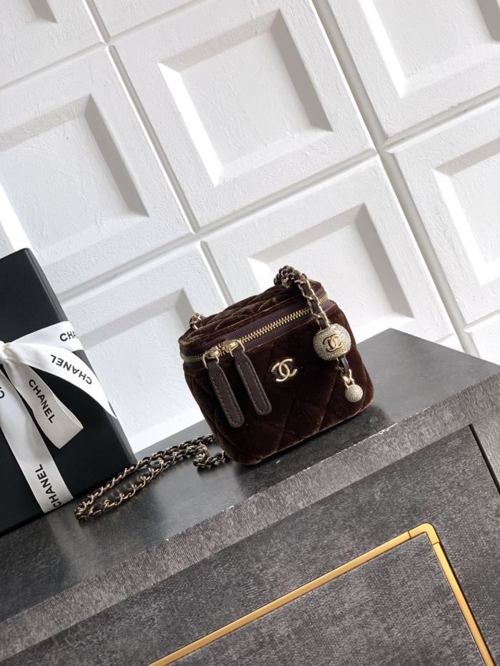 25K Mini Velvet Vanity Case “11x8.5x7cm” -006 =AS5197