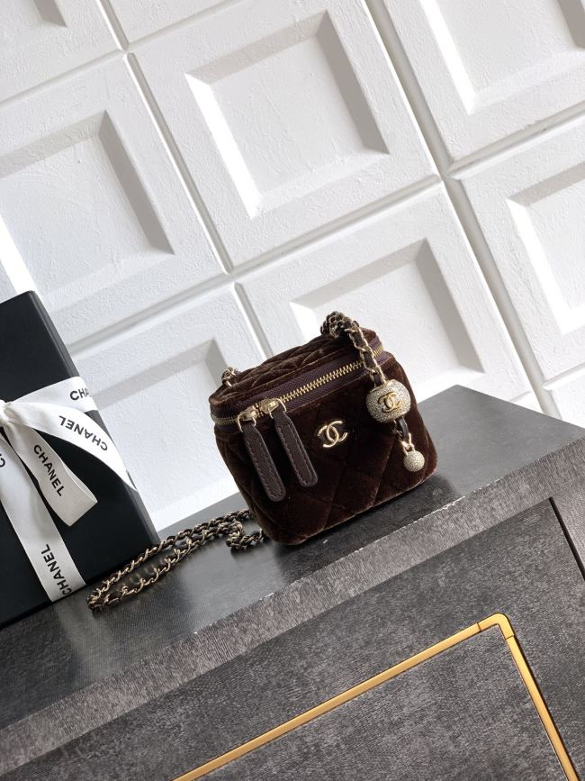 25K Mini Velvet Vanity Case “11x8.5x7cm” -006 =AS5197