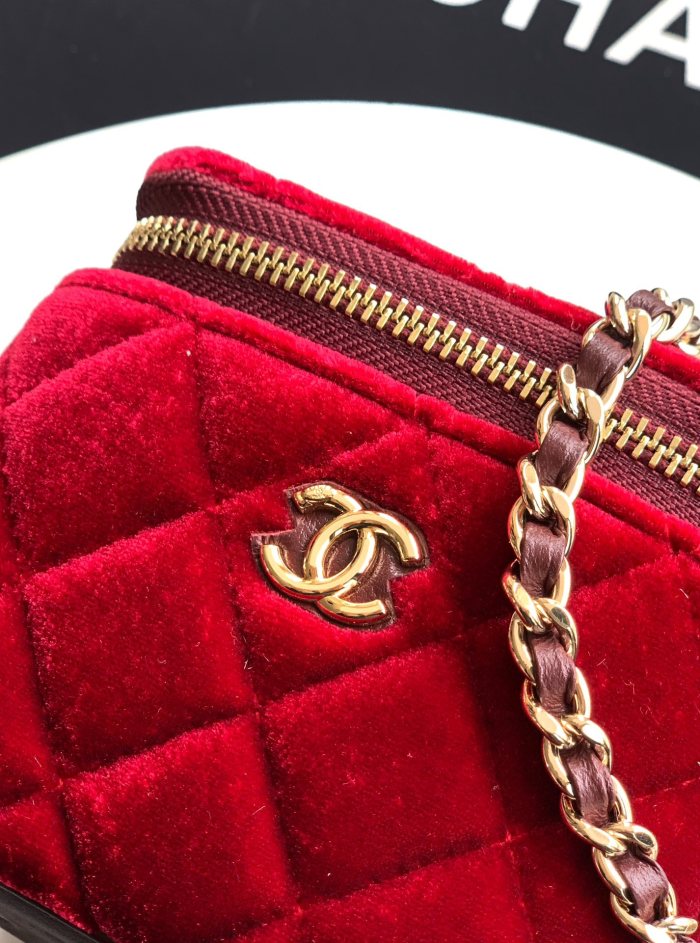 25K Mini Velvet Vanity Case “11x8.5x7cm” -006 =AS5197