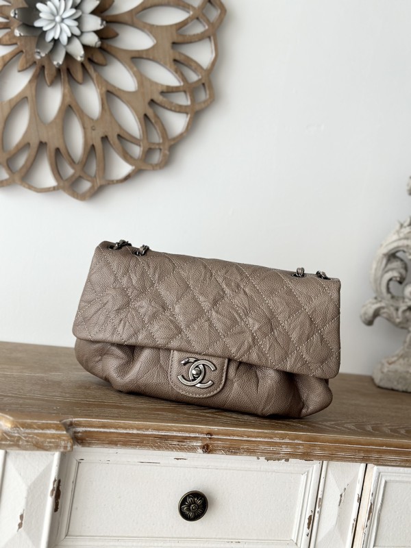 Vintage Cloud Hobo Bag Medium Grained Calfskin “30x18x4cm” -008 =A2223
