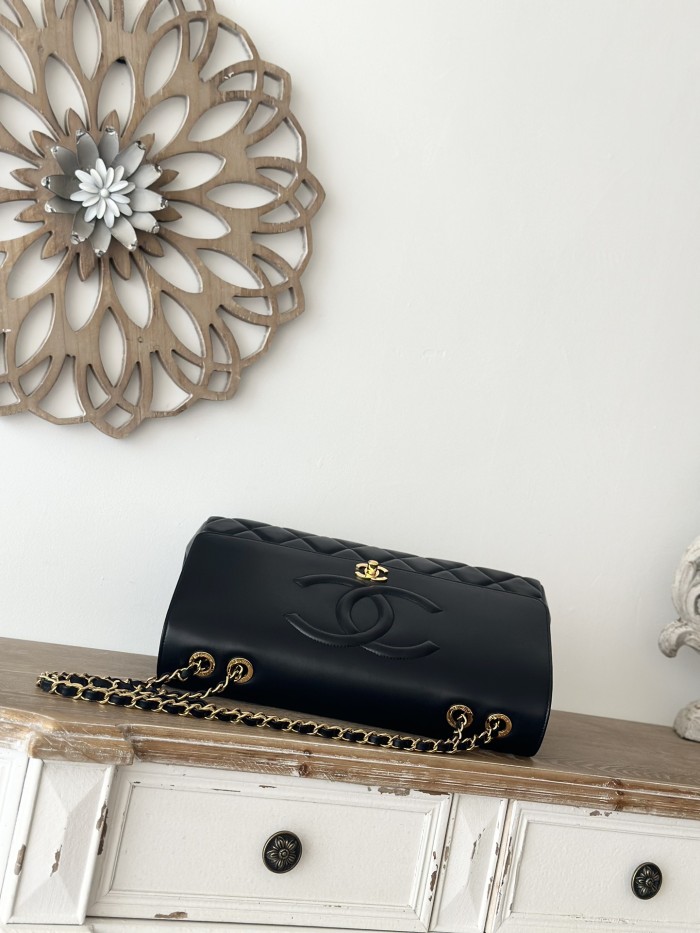 Vintage Large Single Shoulder Bag Lambskin “33x23x11cm” -0301 =A2215