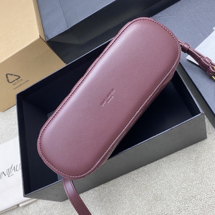 GABY large vanity bag in lambskin  22.5*15*8CM  -006=
