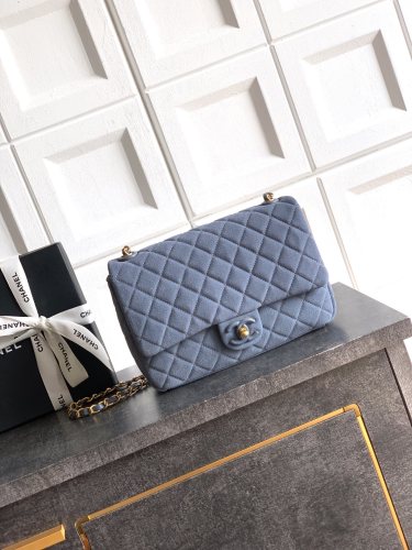 26C Medium Classic Flap Bag “24x16x7cm” -007 =A01112