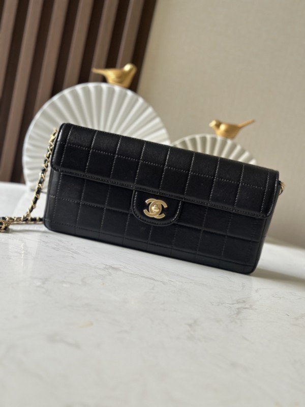 Vintage Ice Cube Clutch Lambskin “26x13x4cm” -008 =3314