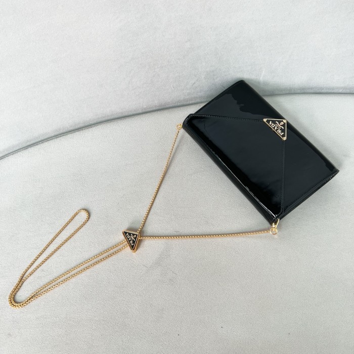 Patent Leather Mini-Bag“20*11.5CM”-088=