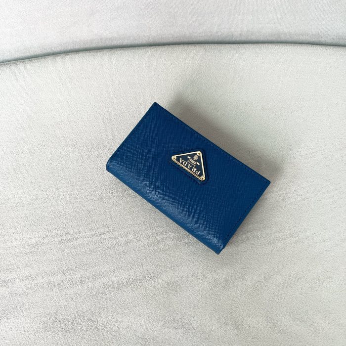 Saffiano Leather Card Holder“11*6.5-2.5CM”-062=
