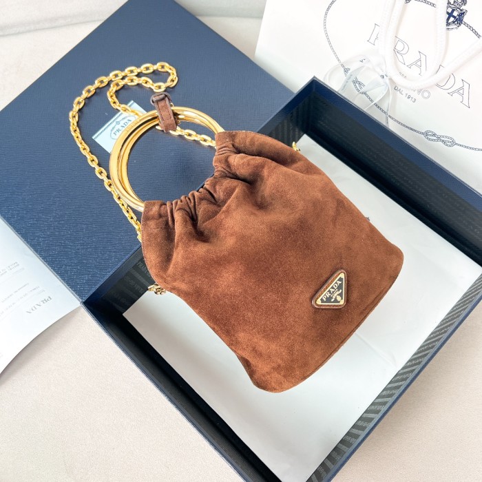 Suede Mini-Bag“19*15*8CM”-087=