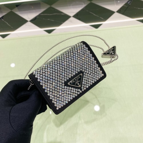 Crystal Card Holder With Adjustable Chain“11.5*8CM”-005=