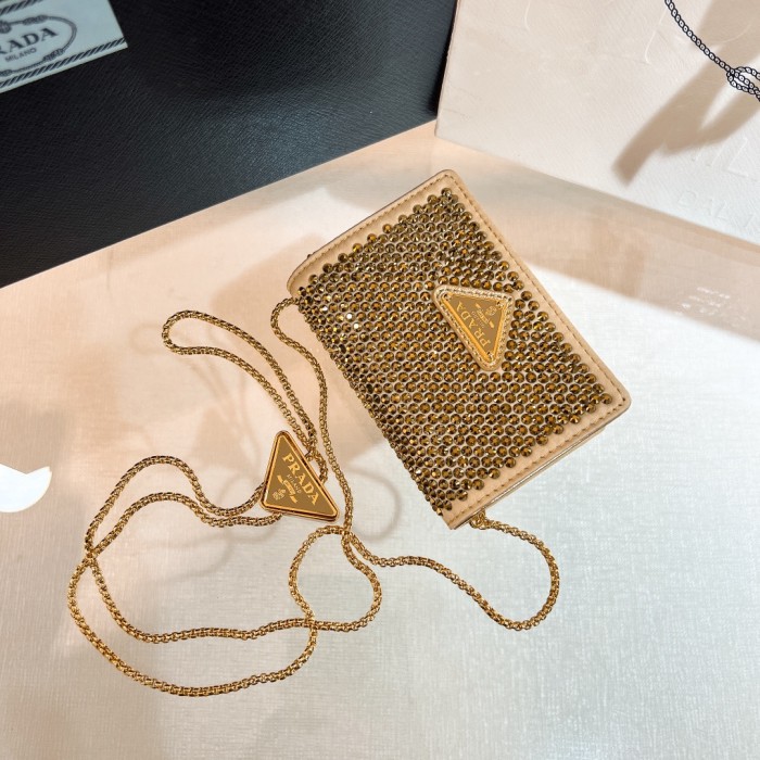 Crystal Card Holder With Adjustable Chain“11.5*8CM”-005=