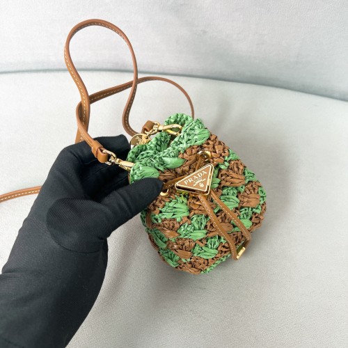 Crochet mini pouch“9.5*9*6CM”-085=