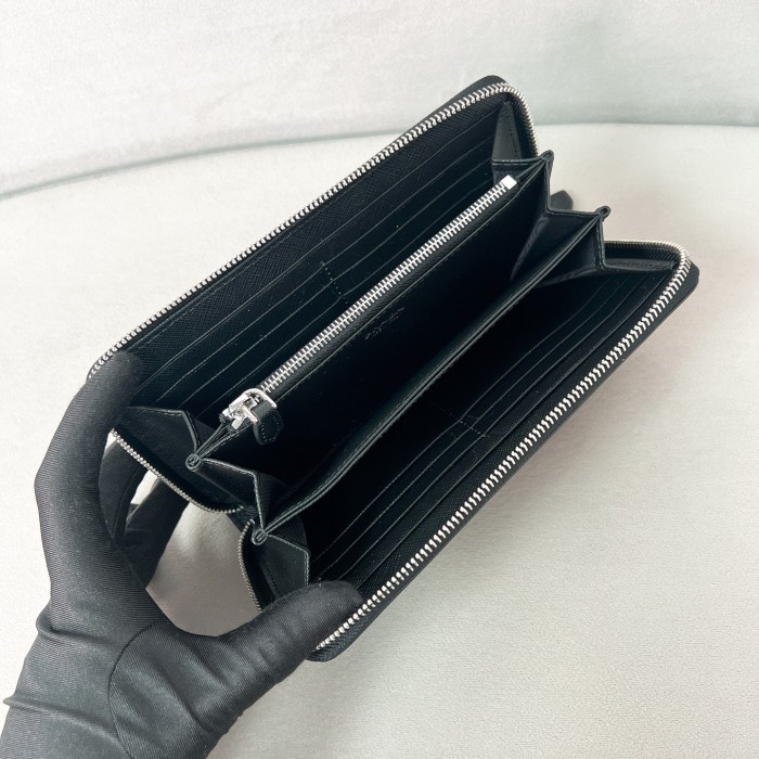 Large Saffiano Leather Wallet “20*10.3CM”-083=
