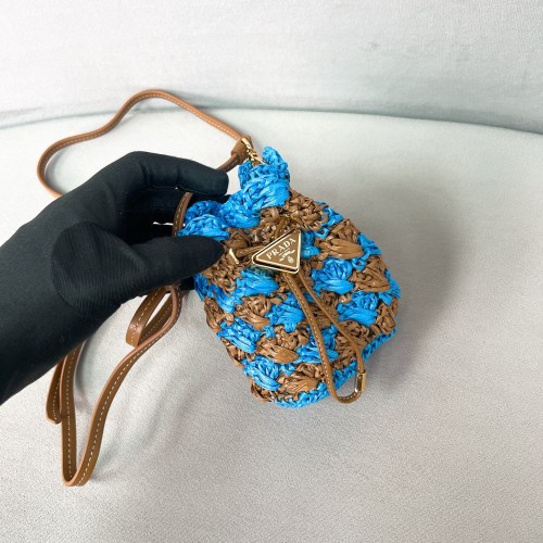 Crochet mini pouch“9.5*9*6CM”-085=