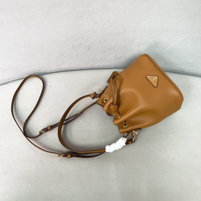 Leather Mini Bag“19.5*15.5*10CM”-089=