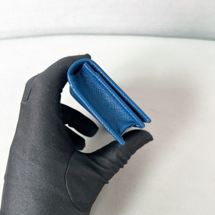 Saffiano Leather Card Holder“11*6.5-2.5CM”-062=