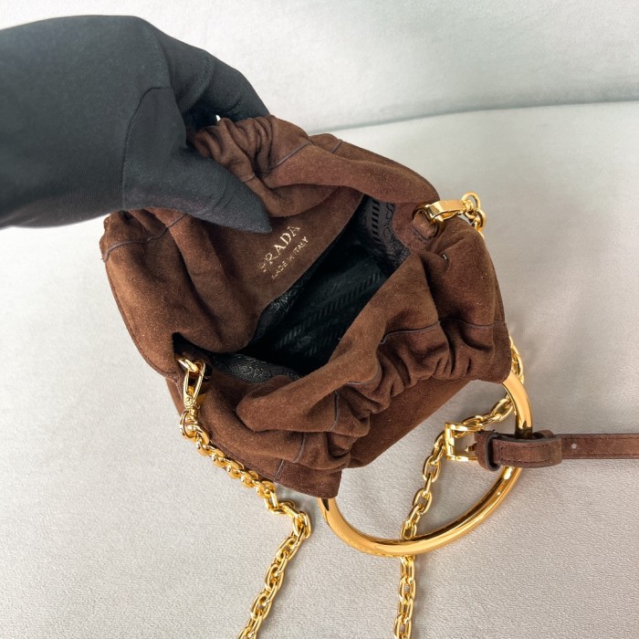 Suede Mini-Bag“19*15*8CM”-087=