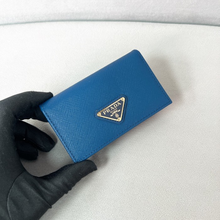 Saffiano Leather Card Holder“11*6.5-2.5CM”-062=