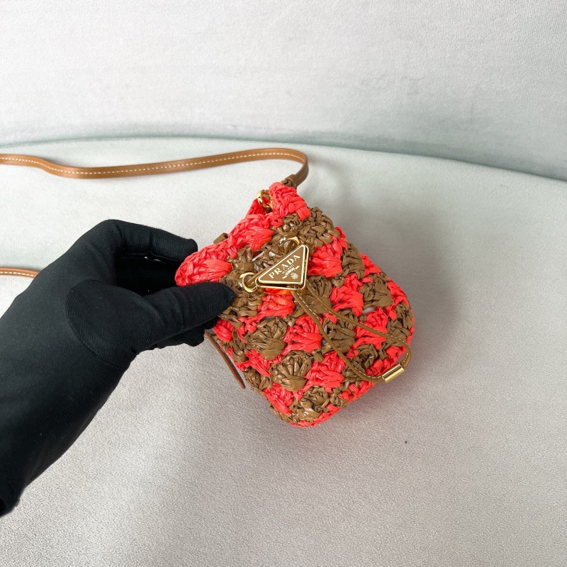 Crochet mini pouch“9.5*9*6CM”-085=