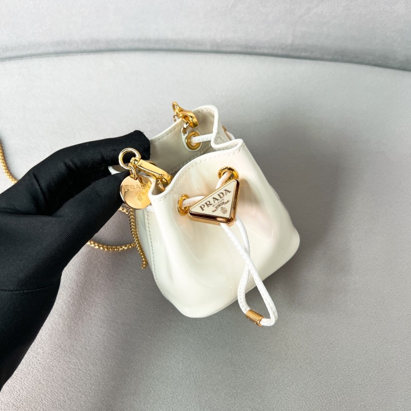 Patent Leather Mini-Pouch“9.5*9*6CM”-086=