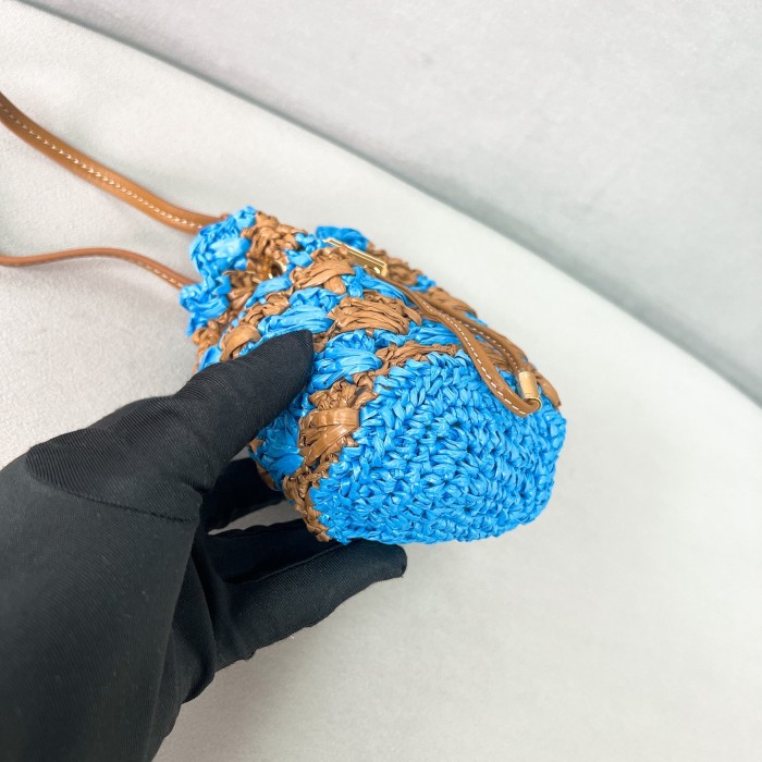 Crochet mini pouch“9.5*9*6CM”-085=
