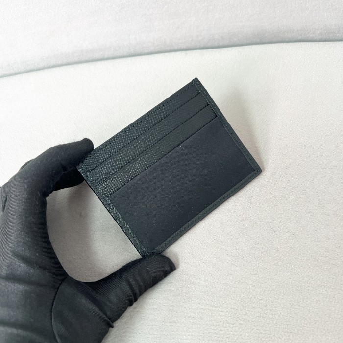 Saffiano Leather Card Holder“10*8CM”-022=