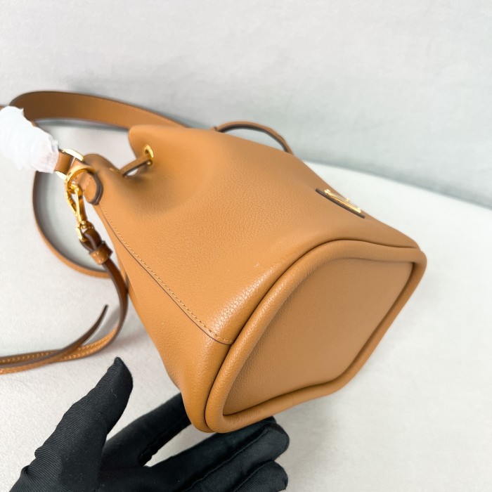 Leather Mini Bag“19.5*15.5*10CM”-089=