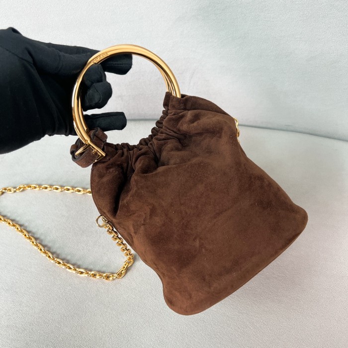 Suede Mini-Bag“19*15*8CM”-087=