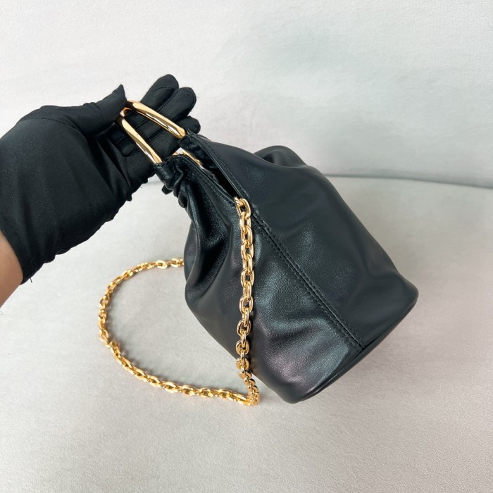 Nappa Leather Mini Bag“19*15*8CM”-087=