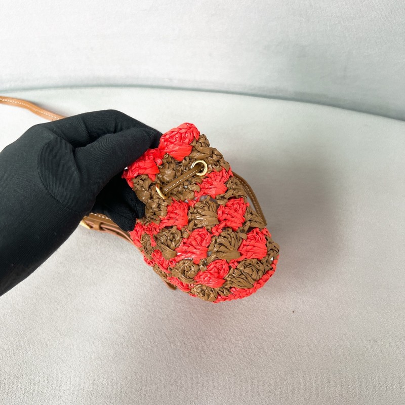 Crochet mini pouch“9.5*9*6CM”-085=