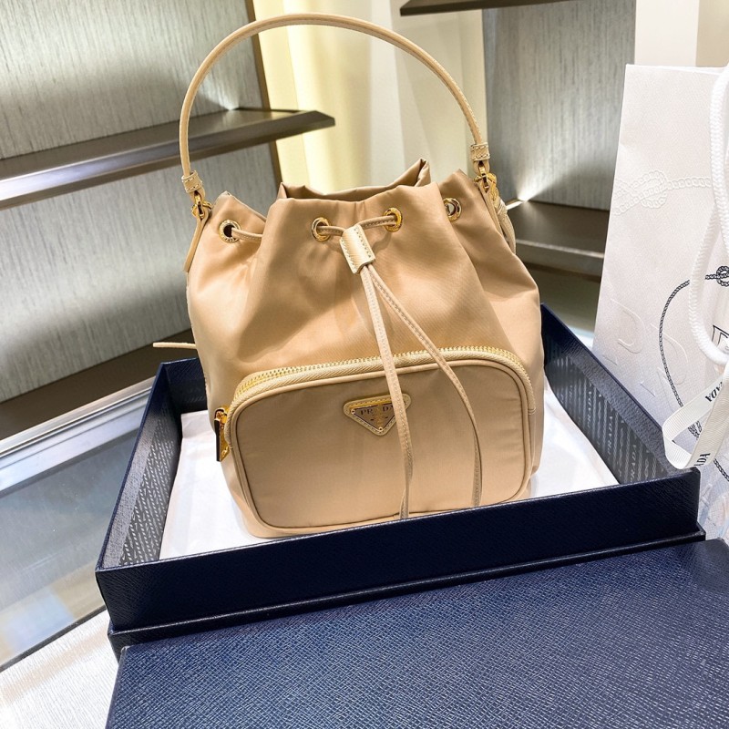 Duet Re-Nylon Bucket Bag“23*18*12CM”-086=