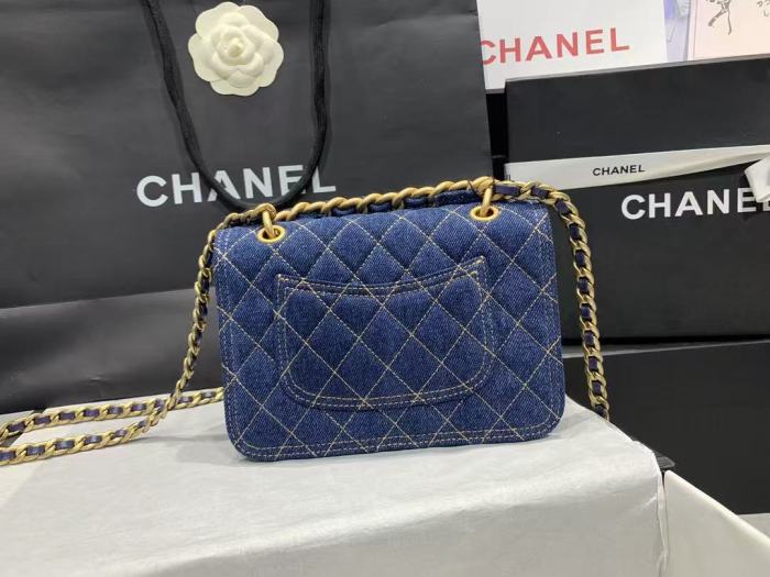 25K Classic Flap Bag “19x16x4CM” -028 =AS5205