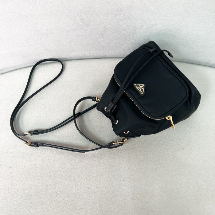 Duet Re-Nylon Bucket Bag“23*18*12CM”-086=