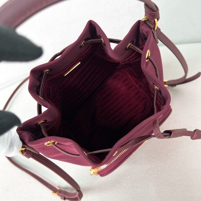 Duet Re-Nylon bucket bag23*18*12CM”-086=