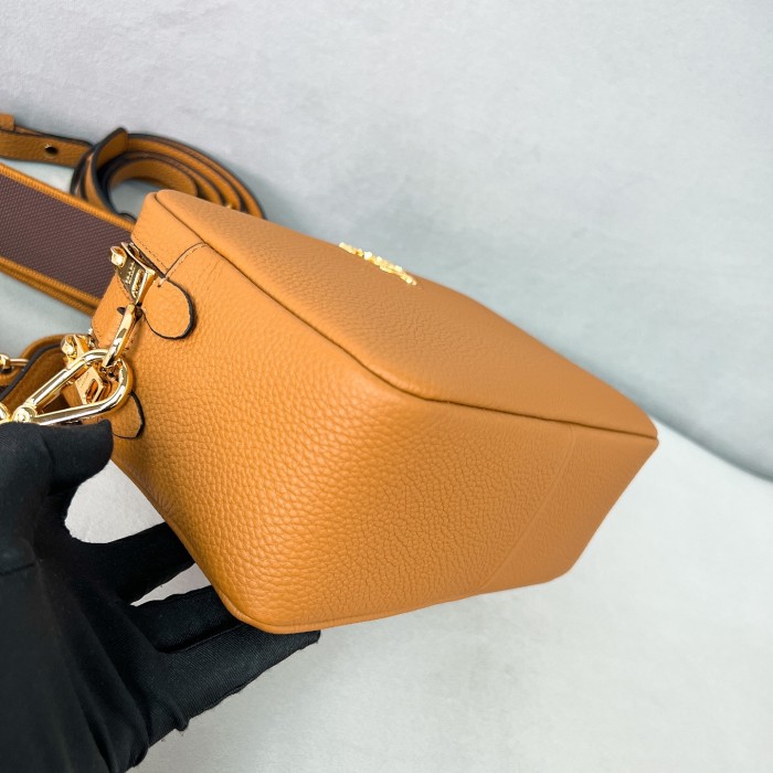 Leather Shoulder Bag“22*14.5*8.5CM”-0801=