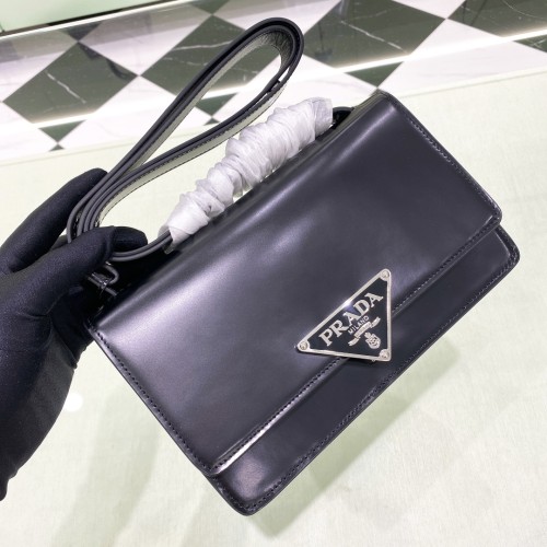 Saffiano leather mini-bag“19.5*11.5*5CM”-087=
