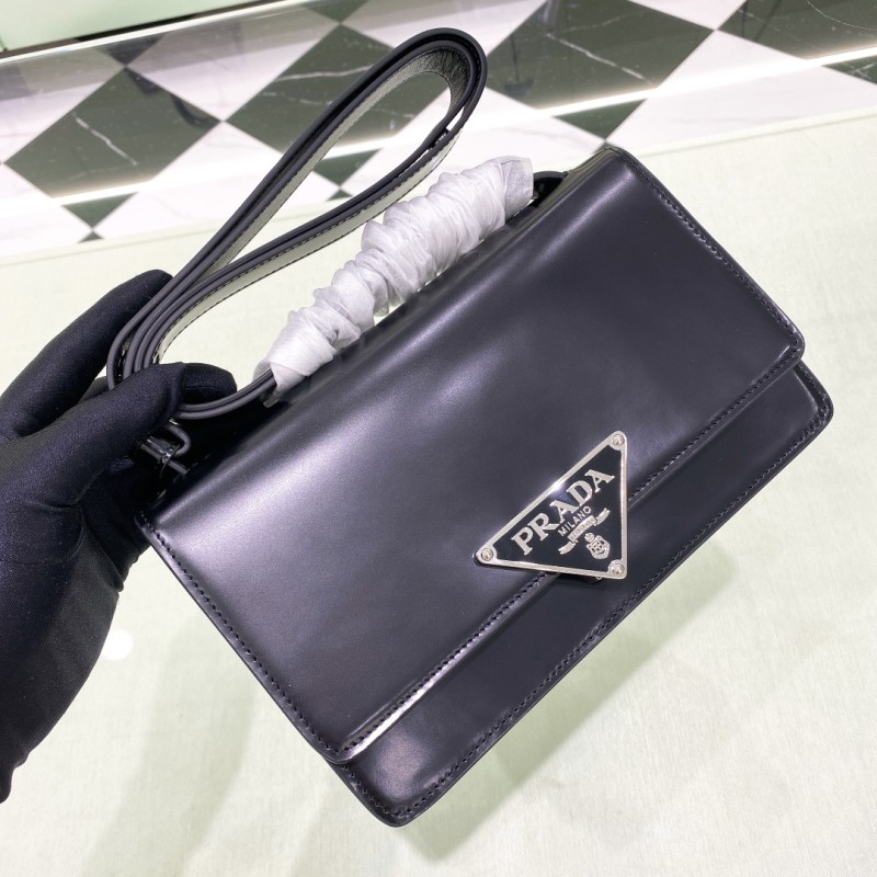 Saffiano leather mini-bag“19.5*11.5*5CM”-087=