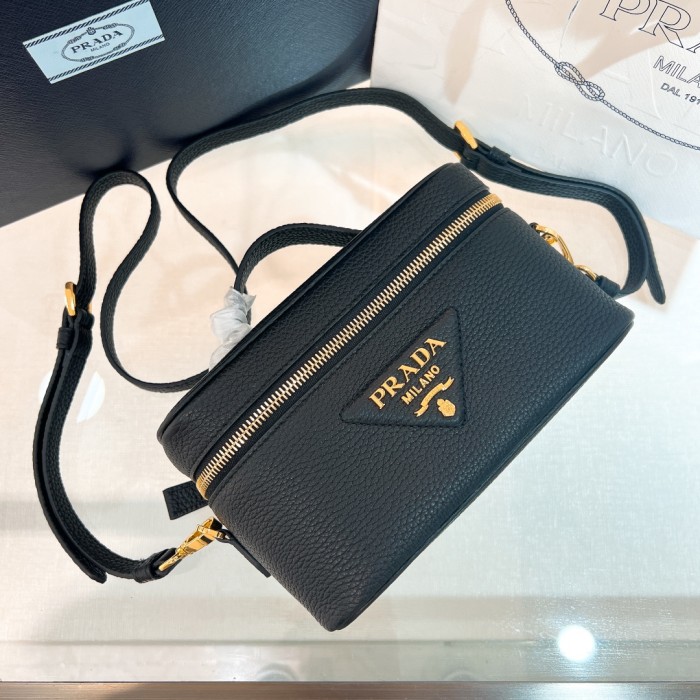 Mini Vanity Top Handle Bag“18*11.5*7.5CM”-089=