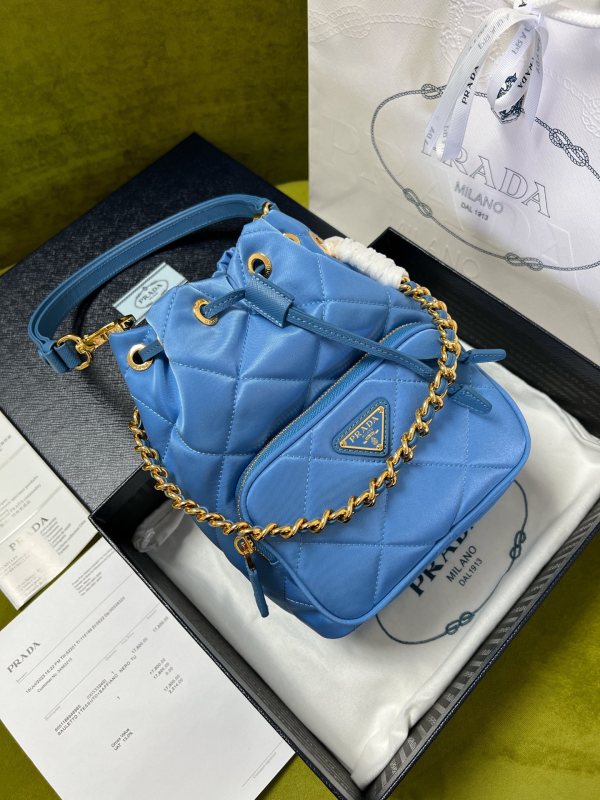 Re-edition1995 Chaine Re-nylon Shoulder Bag“22.5*17.5*12CM”-087=
