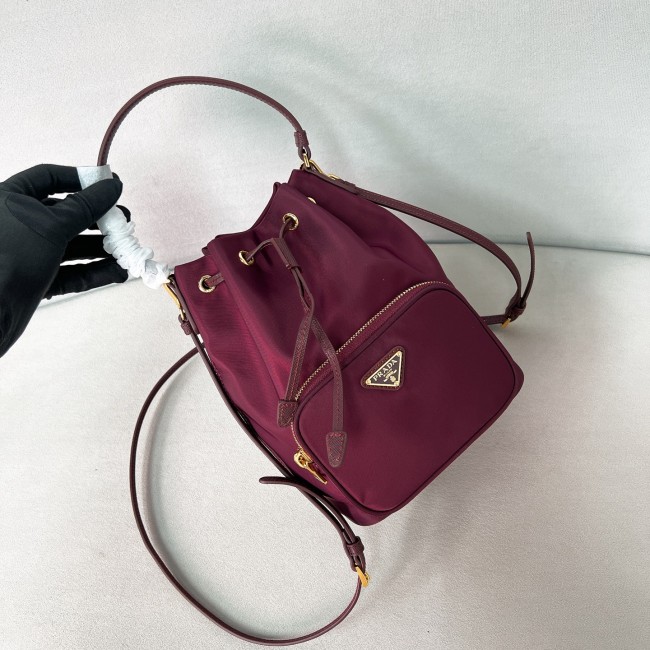 Duet Re-Nylon bucket bag23*18*12CM”-086=