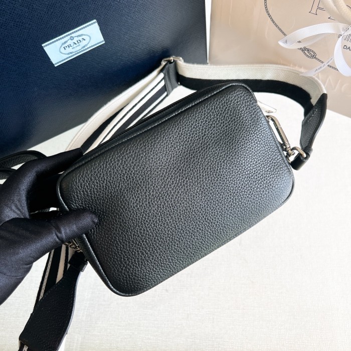 Small Leather Shoulder Bag“19*12*6CM”-089=