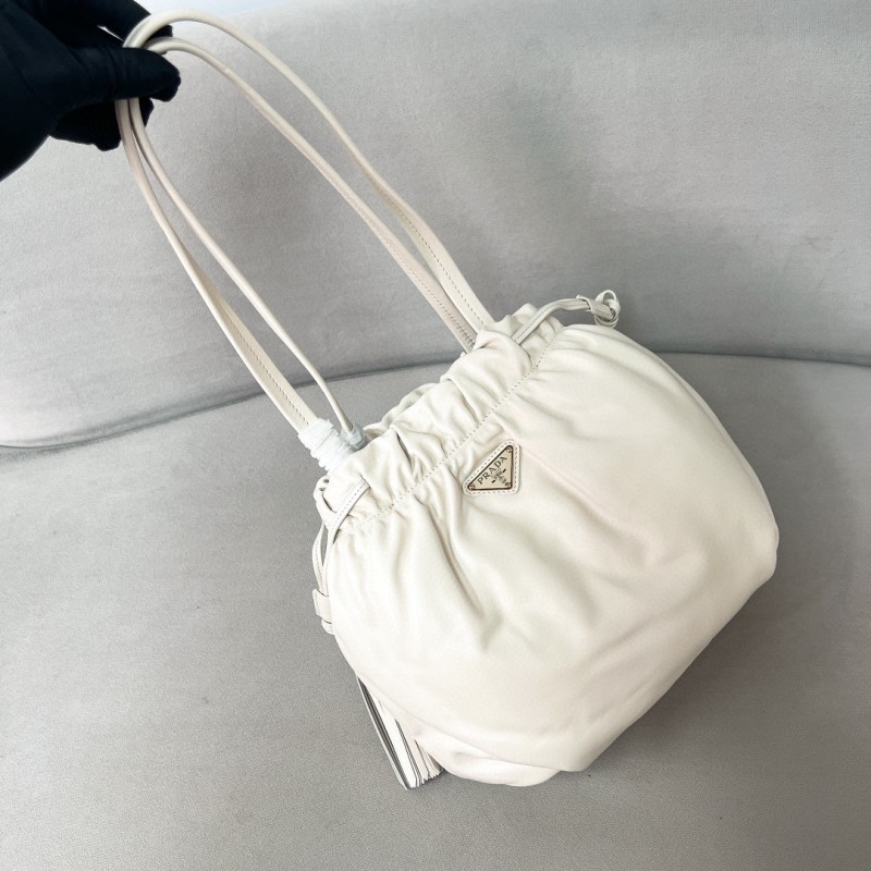 Nappa Leather Shoulder Bag“24*25*11CM”-089=
