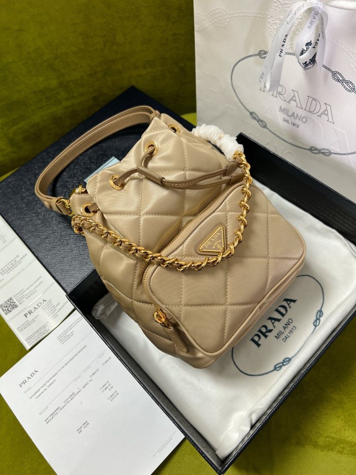 Re-edition1995 Chaine Re-nylon Shoulder Bag“22.5*17.5*12CM”-087=