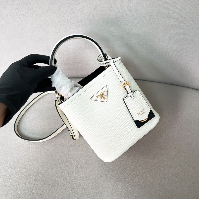 Panier Saffiano Leather Mini-bag“18*17*10.5CM”-0001=
