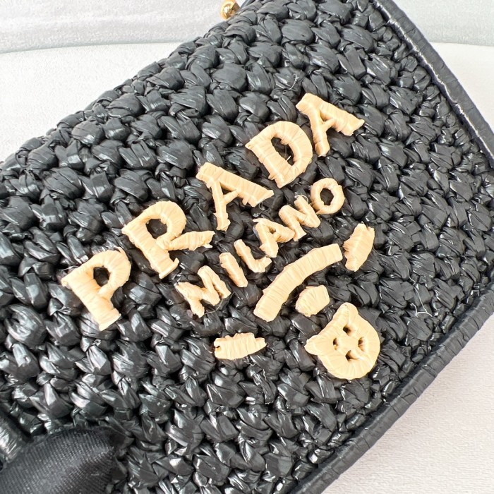 Raffia Shoulder Bag“16.5*12*5CM”-0811=